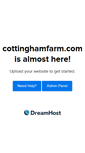 Mobile Screenshot of cottinghamfarm.com